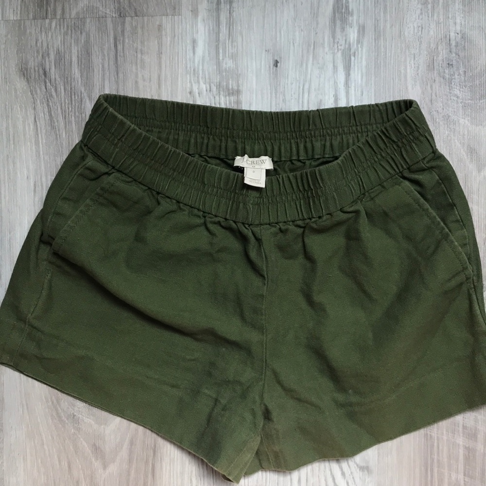 Jcrew pull on shorts